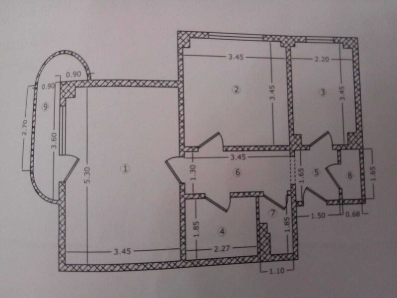 Barca, apartament 2 camere decomandat, 56 mp, zona excelenta.